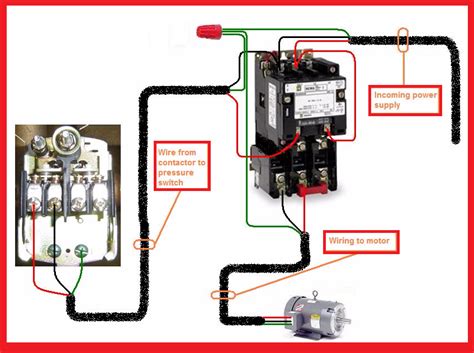 pump shut off wiring diagram for 220v 